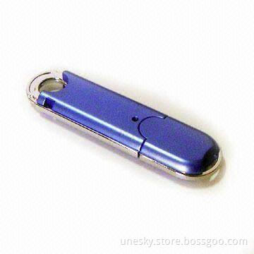Promotional USB Flash Drive with 64MB to 16GB Memory Capacity Range and Password Protection